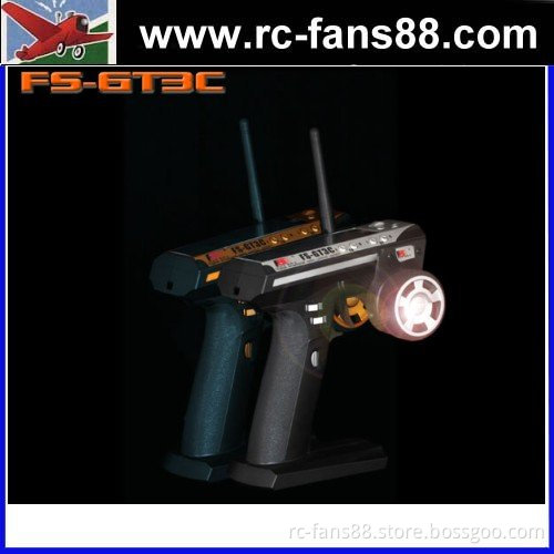 FS-GT3C 2.4G 3CH Gun RC System Transmitter/Controller for RC Car